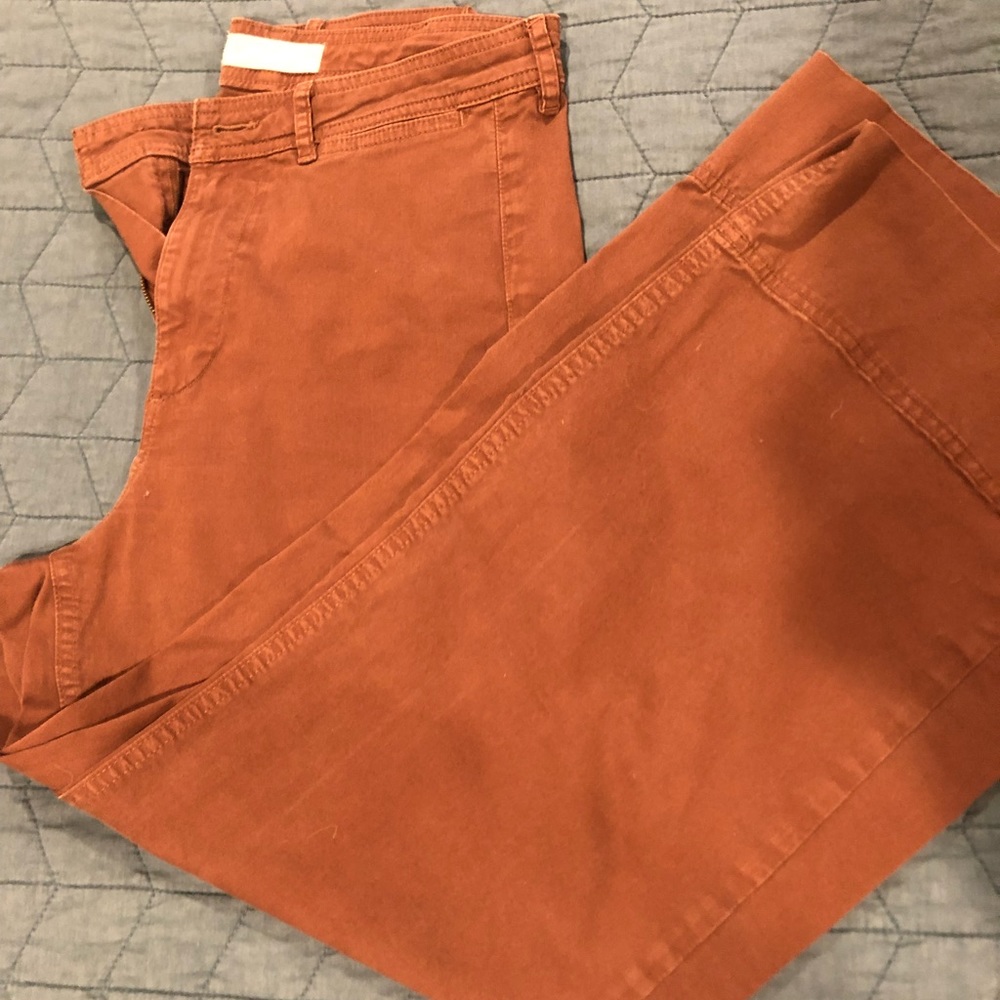 Everlane wide leg crop size 4